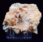 6.9cms SELENITE LIMONITE CRYSTAL twin collector peru mineral specimen t269