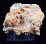 6.9cms SELENITE LIMONITE CRYSTAL twin collector peru mineral specimen t269