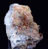 6.4cms SELENITE LIMONITE CRYSTAL collector peru mineral specimen t270