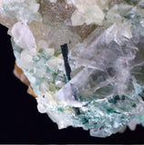 13cms CALCITE ATACAMITE SELENITE Lily Mine Peru Chrysocolla Stalactite Druzy Cuprite Mineral Specimen D148