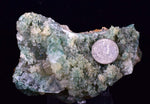 13cms CALCITE ATACAMITE SELENITE Lily Mine Peru Chrysocolla Stalactite Druzy Cuprite Mineral Specimen D148