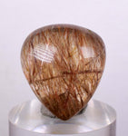 30.5cts QUARTZ RUTILATED polished cabochon rutile pendant jewelry BE659