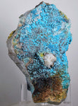 12cms  QUARTZ CHRYSOCOLLA TENTADORA Mine Peru Grape Botryoidal Stalactite Crystals Rare Ajoite (?)Mineral Specimen Collectors ce787