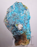 12cms  QUARTZ CHRYSOCOLLA TENTADORA Mine Peru Grape Botryoidal Stalactite Crystals Rare Ajoite (?)Mineral Specimen Collectors ce787