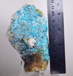 12cms  QUARTZ CHRYSOCOLLA TENTADORA Mine Peru Grape Botryoidal Stalactite Crystals Rare Ajoite (?)Mineral Specimen Collectors ce787