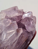 9.5cms AMETHYST SKULL SCULPTURE Quartz Carving Gemstone Peru Art Decoration J522
