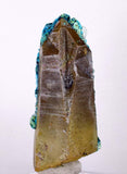 6.1cms  QUARTZ CHRYSOCOLLA TENTADORA Mine Peru Grape Botryoidal Stalactite Crystals Rare Ajoite (?)Mineral Specimen Collectors ce811