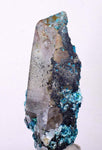 5.5cms  QUARTZ CHRYSOCOLLA TENTADORA Mine Peru Grape Botryoidal Stalactite Crystals Rare Ajoite (?)Mineral Specimen Collectors ce812