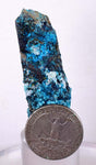 5.5cms  QUARTZ CHRYSOCOLLA TENTADORA Mine Peru Grape Botryoidal Stalactite Crystals Rare Ajoite (?)Mineral Specimen Collectors ce812