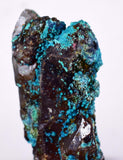 5.8cms  QUARTZ CHRYSOCOLLA TENTADORA Mine Peru Grape Botryoidal Stalactite Crystals Rare Ajoite (?)Mineral Specimen Collectors ce817