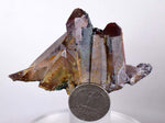 8.8cms  QUARTZ CHRYSOCOLLA TENTADORA Mine Peru Grape Botryoidal Stalactite Crystals Rare Ajoite (?)Mineral Specimen Collectors ce819