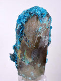 6.5cms  QUARTZ CHRYSOCOLLA TENTADORA Mine Peru Grape Botryoidal Stalactite Crystals Rare Ajoite (?)Mineral Specimen Collectors ce825