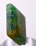 25.5cts GEM SILICA CHRYSOCOLLA Emeraldine Chalcedony Facet Lily Mine Quartz Malachite Peru Emerald Jade Color BE685
