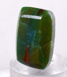 28.5cts GEM SILICA CHRYSOCOLLA Emeraldine Chalcedony Facet Lily Mine Quartz Malachite Peru Emerald Jade Color BE689