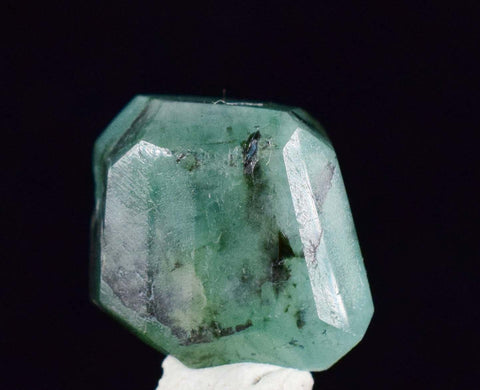8cts EMERALD CRYSTALS COLOMBIA  polished musso beryl mineral specimen pendant e88