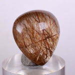 30.5cts QUARTZ RUTILATED polished cabochon rutile pendant jewelry BE659