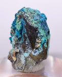 1.9cms  QUARTZ CHRYSOCOLLA TENTADORA Mine Peru Grape Botryoidal Stalactite Crystals Rare Ajoite (?)Mineral Specimen Collectors ce780