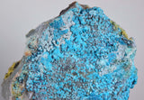 12cms  QUARTZ CHRYSOCOLLA TENTADORA Mine Peru Grape Botryoidal Stalactite Crystals Rare Ajoite (?)Mineral Specimen Collectors ce787