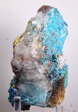 12cms  QUARTZ CHRYSOCOLLA TENTADORA Mine Peru Grape Botryoidal Stalactite Crystals Rare Ajoite (?)Mineral Specimen Collectors ce787