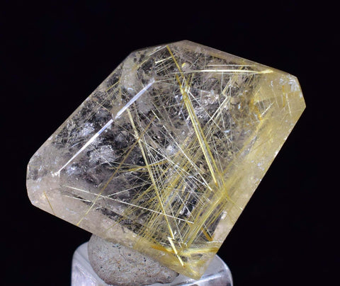2.6cms  QUARTZ RUTILATED polished cabochon rutile pendant jewelry BE679
