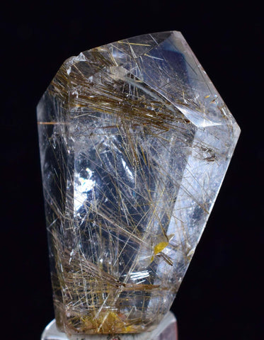 3.3cms  QUARTZ RUTILATED polished cabochon rutile pendant jewelry BE684