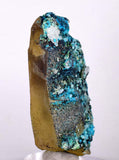 6.1cms  QUARTZ CHRYSOCOLLA TENTADORA Mine Peru Grape Botryoidal Stalactite Crystals Rare Ajoite (?)Mineral Specimen Collectors ce811