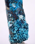 5.5cms  QUARTZ CHRYSOCOLLA TENTADORA Mine Peru Grape Botryoidal Stalactite Crystals Rare Ajoite (?)Mineral Specimen Collectors ce812