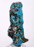 5.8cms  QUARTZ CHRYSOCOLLA TENTADORA Mine Peru Grape Botryoidal Stalactite Crystals Rare Ajoite (?)Mineral Specimen Collectors ce817