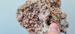 16cms ROSE EAGLE QUARTZ Pink Druzy Bright Crystals Cathedral Botryoidal Peru New Find Suiseki Mineral Specimen QE240