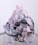 3.4cm PROUSTITE RUBY SILVER Red Crystals Rhodochrosite Mangano Calcite Pyrargyrite Galena Mineral Peru HE175