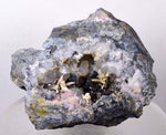 6.5cmACANTHITE RUBY SILVER Rhodochrosite Native Silver Wires Mangano Calcite Pyrargyrite Galena Mineral Peru HE174