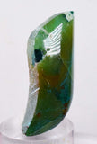 49.5cts GEM SILICA CHRYSOCOLLA Emeraldine Chalcedony Facet Lily Mine Quartz Malachite Peru Emerald Jade Color BE688
