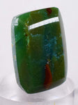28.5cts GEM SILICA CHRYSOCOLLA Emeraldine Chalcedony Facet Lily Mine Quartz Malachite Peru Emerald Jade Color BE689