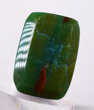 28.5cts GEM SILICA CHRYSOCOLLA Emeraldine Chalcedony Facet Lily Mine Quartz Malachite Peru Emerald Jade Color BE689