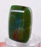 28.5cts GEM SILICA CHRYSOCOLLA Emeraldine Chalcedony Facet Lily Mine Quartz Malachite Peru Emerald Jade Color BE689