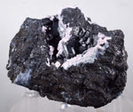 6.7cm ALABANDITE CRYSTALS RHODOCHROSITE  Peru Gem Sharp Bright Uchuchaccua Mineral Specimen HE179