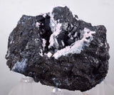 6.7cm ALABANDITE CRYSTALS RHODOCHROSITE  Peru Gem Sharp Bright Uchuchaccua Mineral Specimen HE179