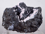 6.7cm ALABANDITE CRYSTALS RHODOCHROSITE  Peru Gem Sharp Bright Uchuchaccua Mineral Specimen HE179