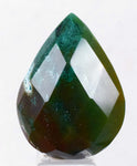 39carats GEM SILICA CHRYSOCOLLA Emeraldine Chalcedony Facet Lily Mine Scenic Quartz Malachite Peru Emerald Color Jade Color BE716