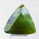 17.5arats GEM SILICA CHRYSOCOLLA Emeraldine Chalcedony Facet Lily Mine Scenic Quartz Malachite Peru Emerald Color Jade Color BE717