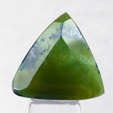 17.5arats GEM SILICA CHRYSOCOLLA Emeraldine Chalcedony Facet Lily Mine Scenic Quartz Malachite Peru Emerald Color Jade Color BE717