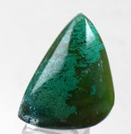 23carats GEM SILICA CHRYSOCOLLA Emeraldine Chalcedony Lily Mine Scenic Quartz Malachite Peru Emerald Color Jade Color BE719