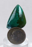 23carats GEM SILICA CHRYSOCOLLA Emeraldine Chalcedony Lily Mine Scenic Quartz Malachite Peru Emerald Color Jade Color BE719