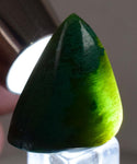 23carats GEM SILICA CHRYSOCOLLA Emeraldine Chalcedony Lily Mine Scenic Quartz Malachite Peru Emerald Color Jade Color BE719