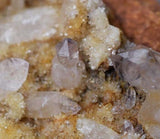 5.5cms AMETHYST PURPLE CRYSTALS Quartz Lavender Peru mineral specimen a214