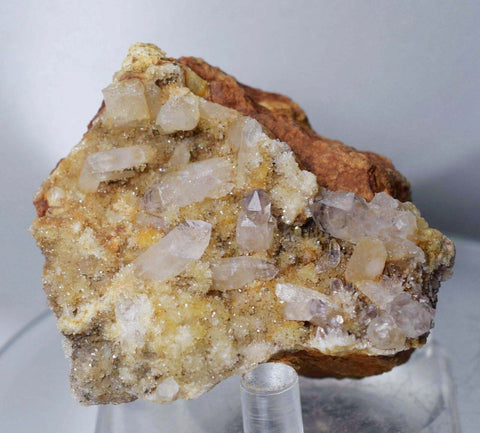 5.5cms AMETHYST PURPLE CRYSTALS Quartz Lavender Peru mineral specimen a214