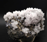 13cms GEMMY CALCITE CRYSTAL sphalerite galena marcasite mineral specimen F176