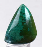 23carats GEM SILICA CHRYSOCOLLA Emeraldine Chalcedony Lily Mine Scenic Quartz Malachite Peru Emerald Color Jade Color BE719