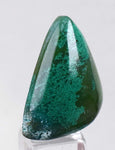 23carats GEM SILICA CHRYSOCOLLA Emeraldine Chalcedony Lily Mine Scenic Quartz Malachite Peru Emerald Color Jade Color BE719