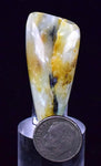 4.4cms BLUE OPAL CABOCHON Pendant Wire Wrap Color Peru Jewelry b757
